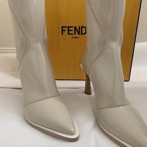 Fendi Tronchetto Vernice Tecnica